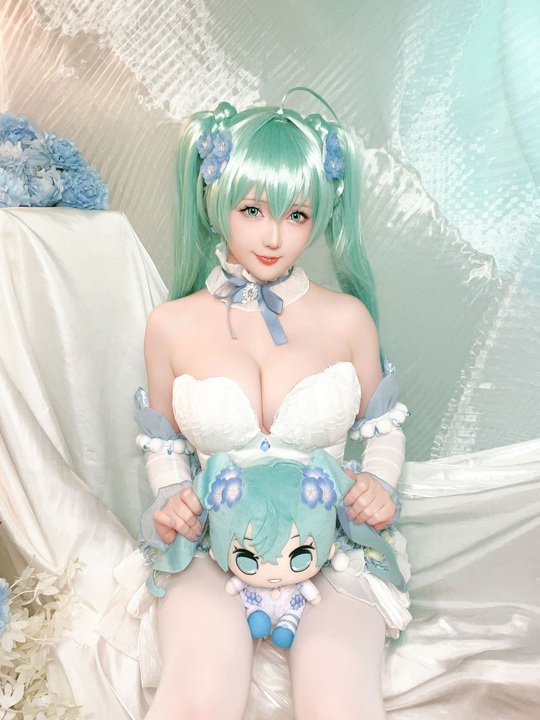 2024年02月计划A 初音未来 粉蝶花精灵