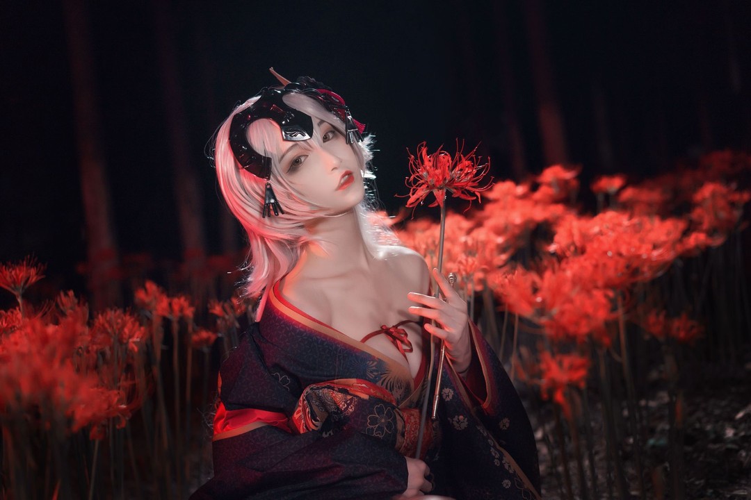 铁板烧鬼舞w精选写真套图制服本/JK/泳装全系列COS作品 [更新至38期]-漫图社