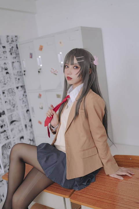 果咩酱w-麻衣校服