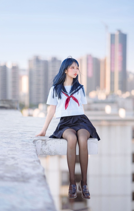 果咩酱w-JK制服