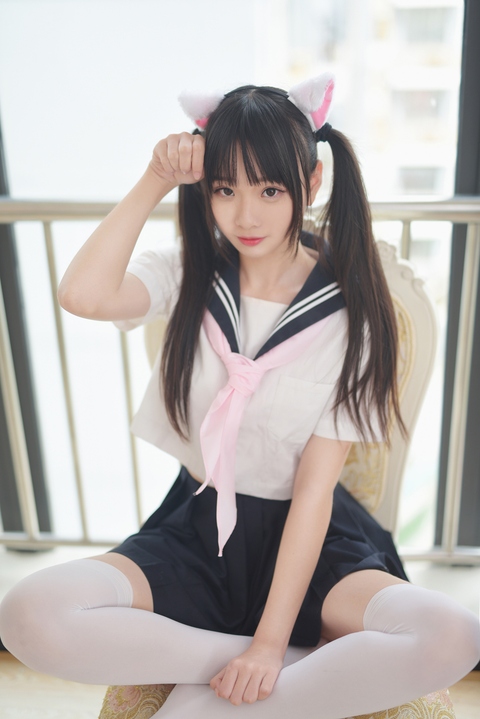 风之领域 NO.147 喵喵校服少女