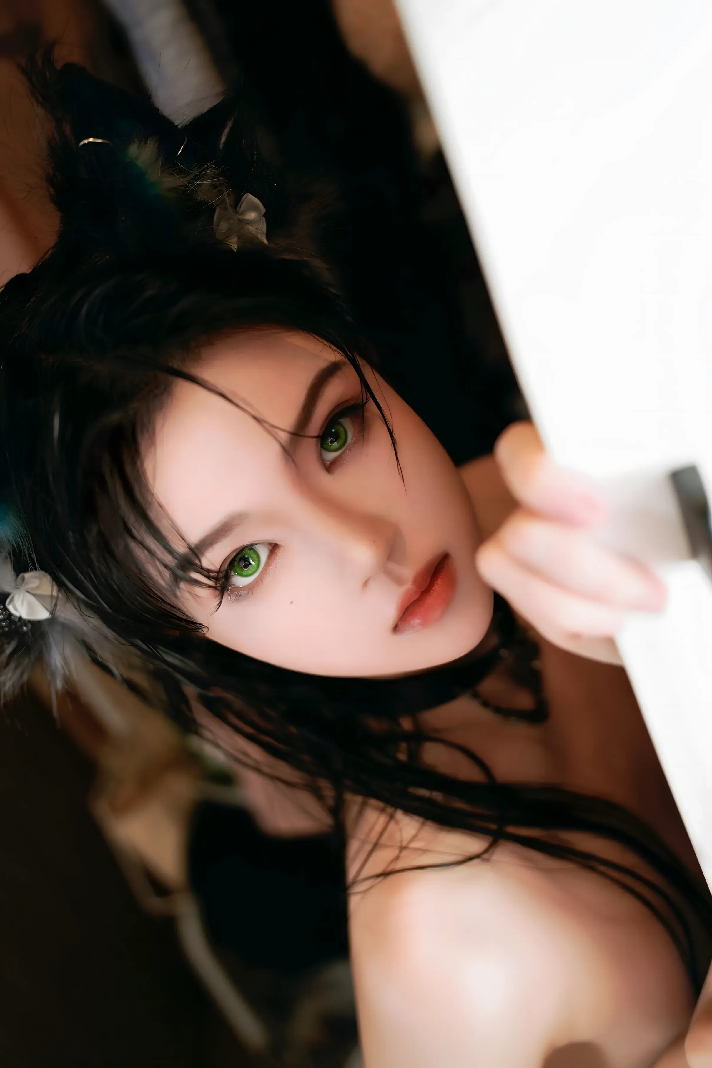 图片[2]-桜桃喵 - 缅因猫猫 a+b [47P] 套图下载｜软萌猫系少女 × 缅因猫氛围感太治愈！