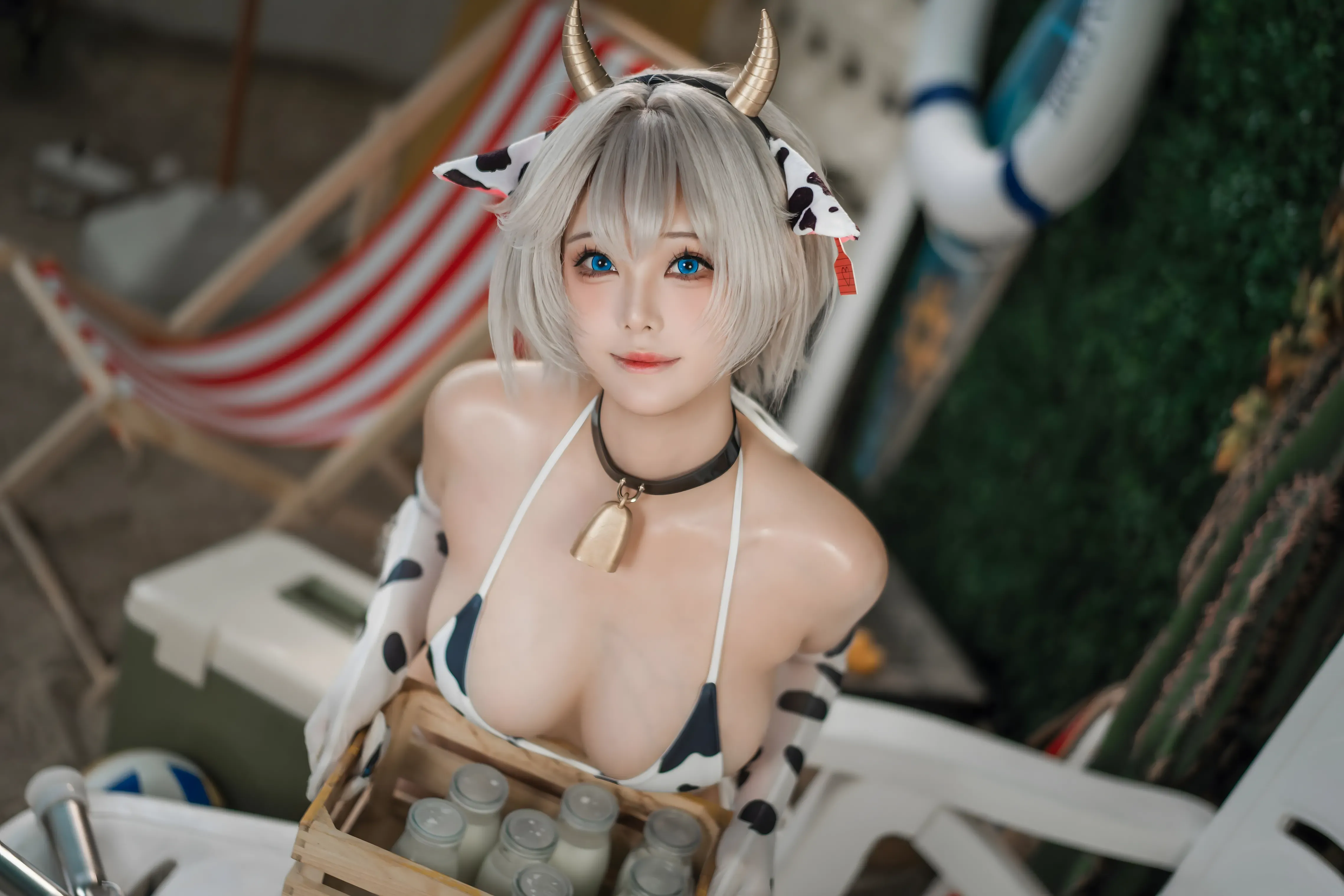 图片[2]-蜜汁猫裘Meeu《棕色尘埃奶牛》套图[173P2V]下载｜游戏展台cos高清图包
