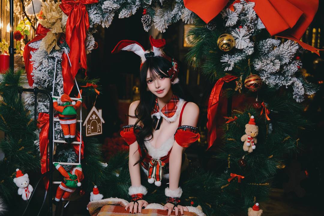 图片[1]-魔理花(Marika) – 2025聖誕 [32P]写真图包-漫图社