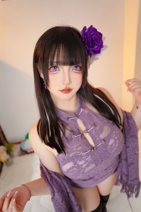 神楽坂真冬 VOL.209 紫色心情 [75P-2V-422MB]-漫图社