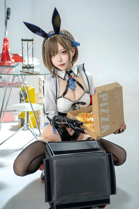 图片[2]-矢量鱼 外卖兔女郎 小葵 [40P]-漫图社