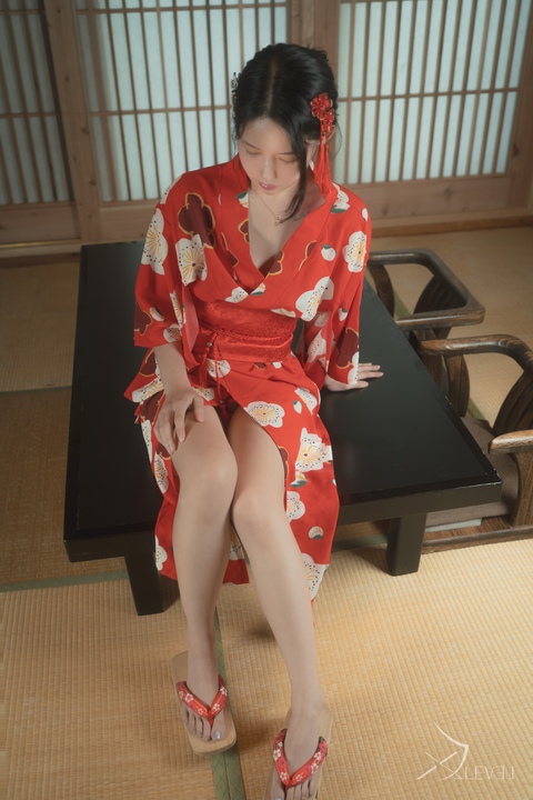 图片[1]-Yeha – X Level Vol.047 Geishas Restaurant｜和风氛围感拉满的高质写真合集-漫图社