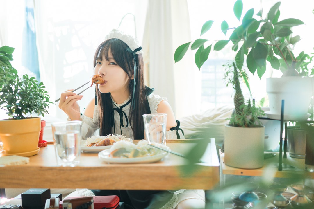 图片[1]-[けん研(けんけん)] DL写真集 推し型メイドロイドとしたいこと [138P]-漫图社