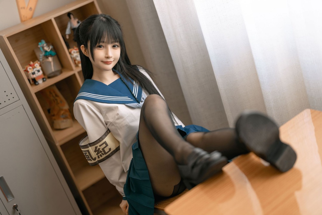 图片[1]-桜井宁宁(失眠冲剂) 风纪委员 [111P-2.43GB]-漫图社