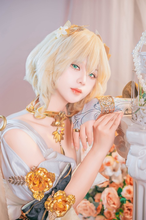 Pyoncos 崩铁阿格莱亚 Aglaea（Honkai Star Rail）写真图包 [99P3V]-漫图社