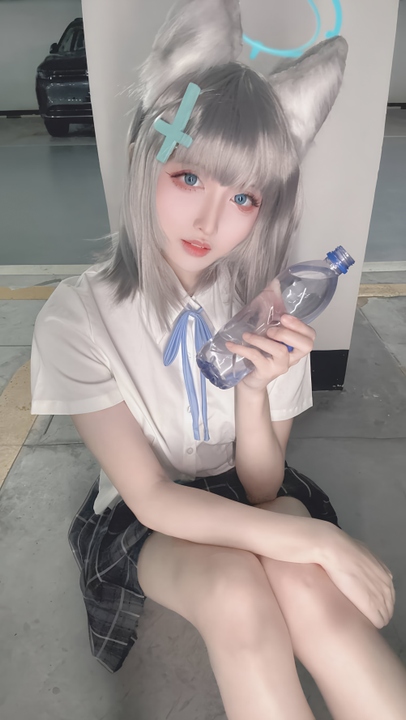山崎怜 - 蔚蓝档案 砂狼白子 [61P1V]-漫图社