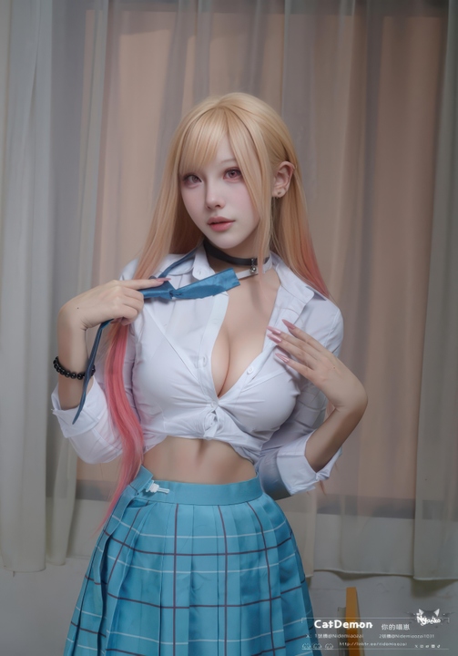 Cat Demon 你的喵崽《更衣人偶坠入爱河》喜多川海梦 写真 [130P+8V]-漫图社