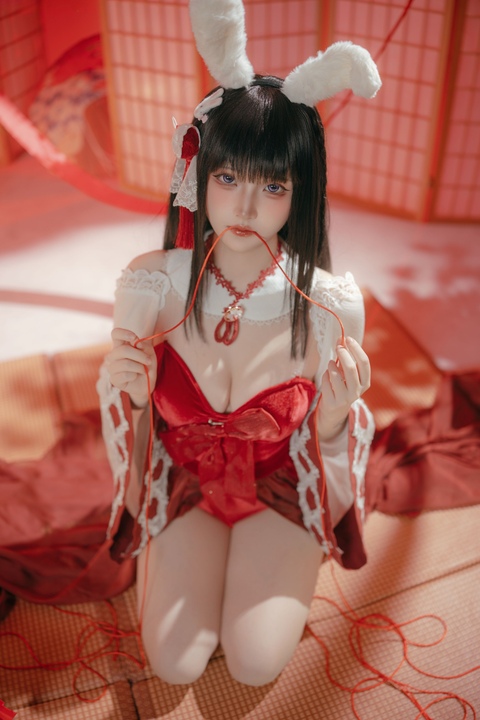屿鱼 - 大山祈愿的巫女兔 (2)