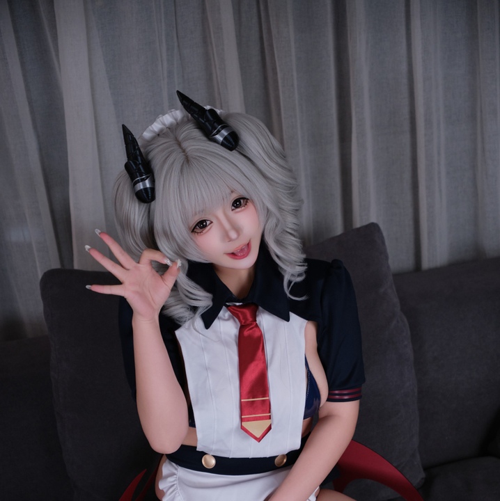 胡桃猫 - 小恶魔女仆 (1)